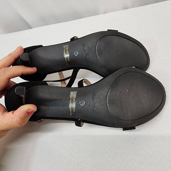 Dream Pairs Size 9.5 Women's Dolce Fashion Stilettos Open Toe Pump Heel Sandals - Picture 10 of 10